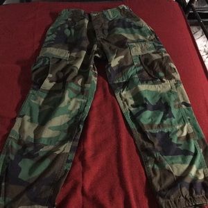 Camouflage Pattern Trousers